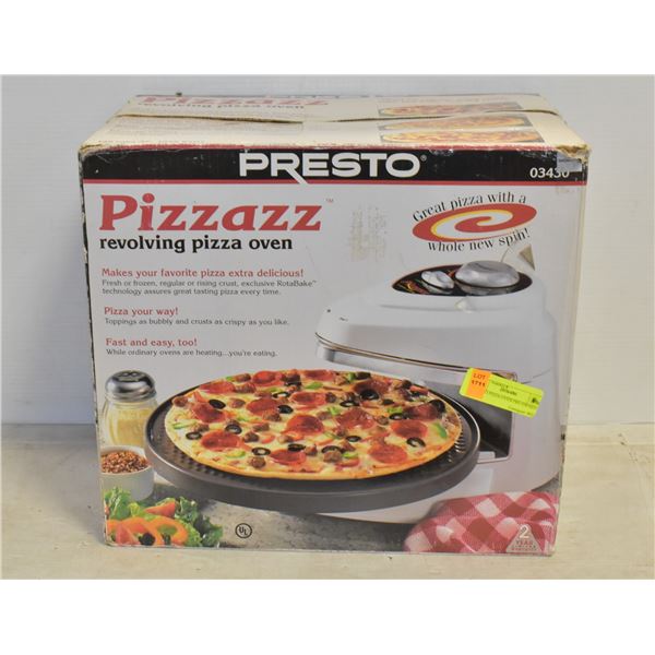 PRESTO PIZZA OVEN PRE OWNED