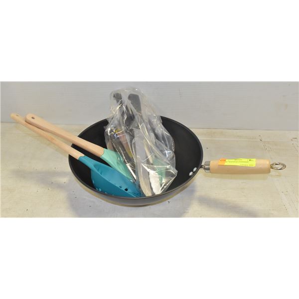 WOK + KNIVES & UTENSILS
