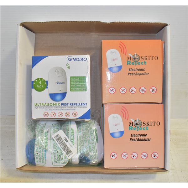 FLAT OF NEW PEST REPELLERS