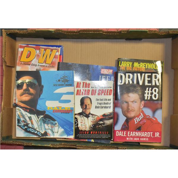 FLAT OF NASCAR BOOKS