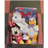 Image 1 : BOX WITH WALT DISNEY KITTY, DUCK & MINI-