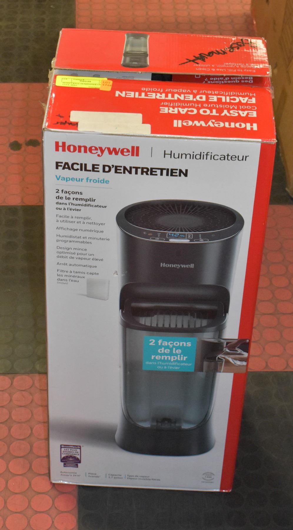 HONEYWELL HUMIDIFIER UPRIGHT COOL MIST