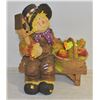 Image 1 : INDOOR/OUTDOOR FIGURINE "HAPPY SCARE-