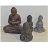 Image 1 : BOX WITH 4 INDOOR/OUTDOOR BUDDHA