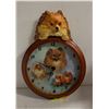 Image 1 : LIMITED EDITION POMERANIAN CLOCK BY LINDA PICKEN