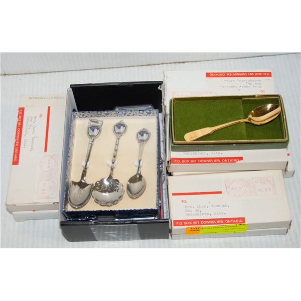 LOT OF COLLECTOR SPOONS