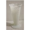 Image 1 : MILK GLASS VASE 9.25" TALL
