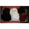 Image 1 : FLAT OF VINTAGE LADIES HATS