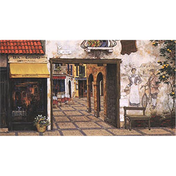 Via Leccosa by Viktor Shvaiko on paper