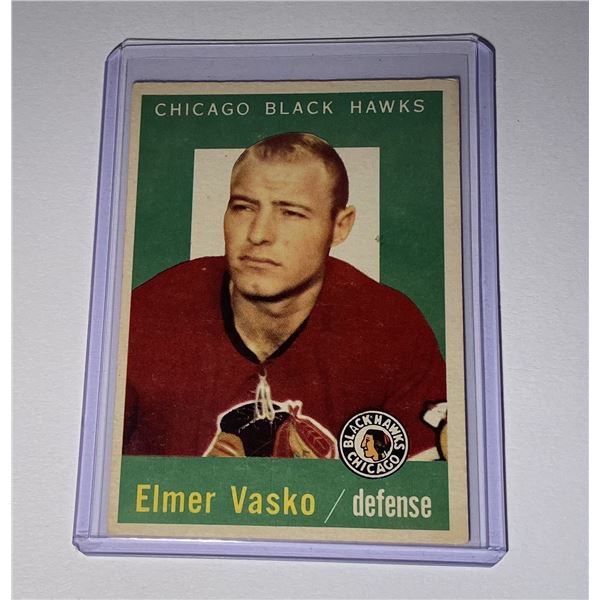 1959-60 O-PEE-CHEE Elmer Vasko