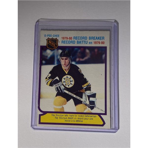 1980-81 O-PEE-CHEE Ray Bourque (HOF) RB