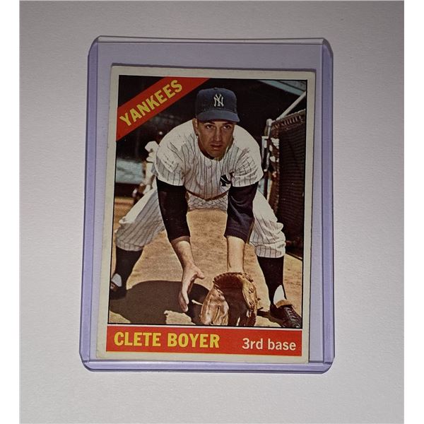 1966 O-PEE-CHEE Clete Boyer