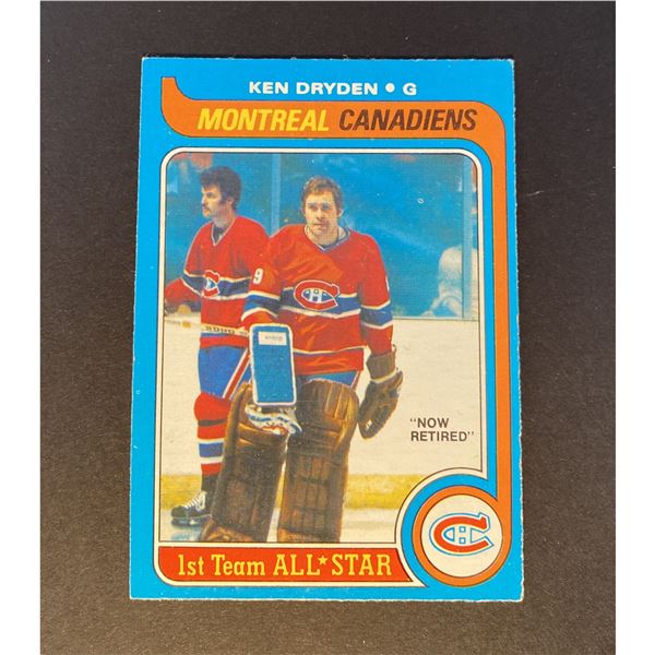 1979-80 O-PEE-CHEE Ken Dryden (HOF)