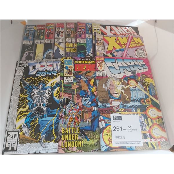 X men Classics and Cable #1 and Doom 2099 #1 Lot