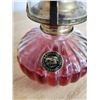 Image 3 : Cranberry Glass Oil Lamp Collection