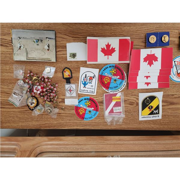 Canada Pins & Stickers Collection