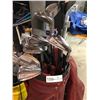 Image 2 : Assortment of Golf Clubs With Golf Bag & Accessories