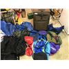 Image 1 : Suitcase & Assortment of Duffle Bags, Back Packs, Fanny Packs