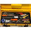 Image 1 : Rubbermaid Tool Box Wither Assorted Tools And Hardware