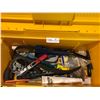 Image 2 : Rubbermaid Tool Box Wither Assorted Tools And Hardware