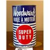 Image 2 : Vintage Woodward's Motor Oil Super Duty 1 Quart Tin. In Great Shape