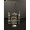 Image 2 : Lovely Hard to Find Caster Set in Silver Plate