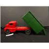 Image 3 : 2 Vintage Tootsie Toy Truck an Trailer plus Husky Pressed Steel Dumptruck Repainted