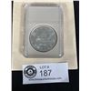 Image 1 : 1938 Canadian Silver Dollar in Plastic Case