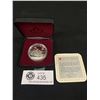 Image 1 : Royal Canadian Mint 1989 Cased Silver Dollar 200th Anniversary of Sir Alexander Mackenzie's VoyageOf