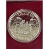 Image 2 : Royal Canadian Mint 1989 Cased Silver Dollar 200th Anniversary of Sir Alexander Mackenzie's VoyageOf