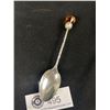 Image 2 : Antique English Sterling Silver Thistle Teaspoon Circa 1925/26 In Great Condition