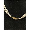 Image 3 : Vintage Japanese Pearl Necklace From the 1950's 16" L 14K Gold Clasp. Beautifully Handmade Flower De