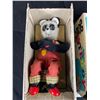 Image 2 : Vintage Battery Operated Teddy. Ballooon Blowing Bear Tin Toy