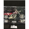 Image 2 : Jada Toys - Von Dutch Kustom Cycles DRAGNUT - Die Cast - 1:18 Scale - RED