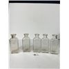 Image 2 : Lot of 5 Vintage Dominion Glass Medicine Bottles