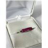 Image 2 : New With Tags 925 Sterling Silver Ring with Ruby. 1.15ct Size 7