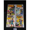 Image 1 : Lot of 4 Older Batman and Superman 12 Cent Comics. In Good Condition. On Boards and in Bags