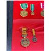 Image 2 : US Army Medals in Riker Case with Matching Miniatures