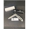 Image 1 : Brand New Super Knife Folding Knife with Clip In Box