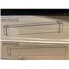 Image 2 : 3 ASSORTED ELEMENTS 45" WOOD MANTEL SHELVES