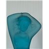 Image 10 : Art Deco Josef Inwald- Blue Glass Flower Frog.