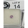 Image 2 : Natural Pink Sapphire 0.41ct  4.5x2.182mm Round Cut-VS-Madagascar