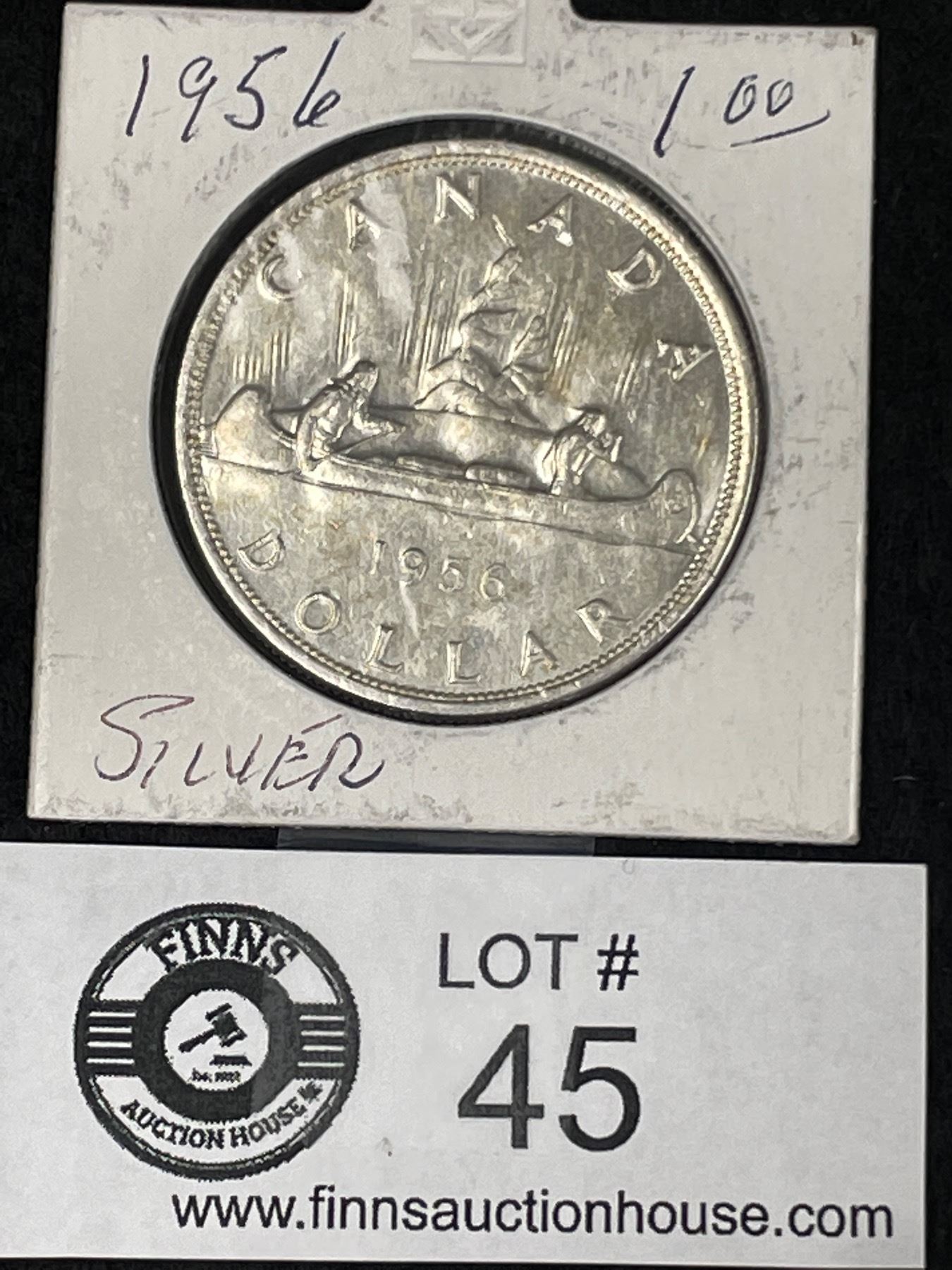 1956 Canadian Silver Dollar 1956-canadian-silver-dollar
