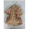 Image 2 : 2 Beautiful Old Small Doll Outfits. Lace Dress is 10" with 4" Waist.