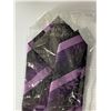 Image 8 : Brand New in Package 100% Silk Men's Tie. RAF Simons. Made in Italy Black and Purple