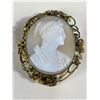 Image 2 : Lot of 2 Antique Cameos 1 Has Hairline Crack