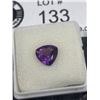 Image 2 : Dark Amethyst 1.69 ct 8.5x8.4x4.52mm Trillium Cut- Loupe Clean- Arica Untreated