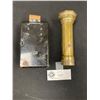 Image 2 : WWII ERA Daimon2361 German Torch Light and Vintage Flashlight