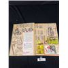 Image 2 : Vintage Scrapbook of Movie Advertisments and Funny Postcards