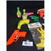Image 2 : Lot of Vintage Squirt Guns. Some in Package